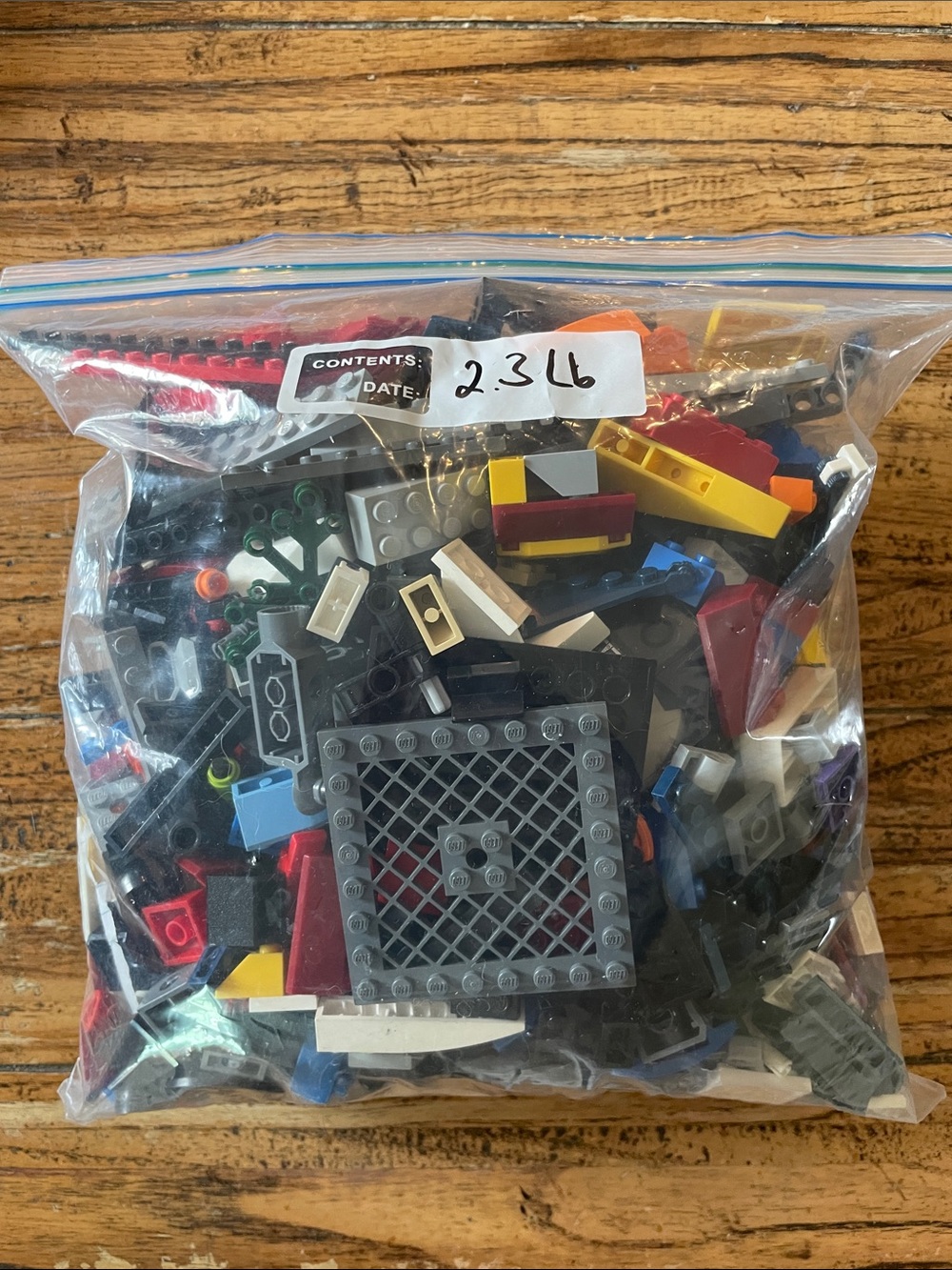 LEGO Assorted Kids Building Brick Pieces - Multi-Color Bag